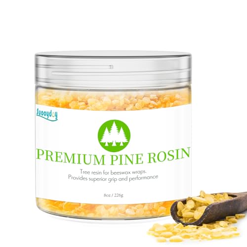 Suooydoy 8oz Pine Rosin Natural Pine Resin for Beeswax Wraps