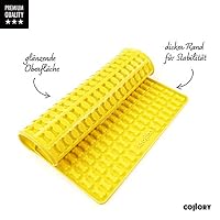Collory® Mini Knochen (2cm) Silikon Backmatte, Backform für mini DIY Hundekekse und Leckerlis, Knochenbackform, Pralinenform, Antihaftend und Lebensmittelecht (BPA-Frei) – Ansicht 4