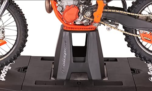 Polisport 8985800001 – Chevalet En Plastique Haute Résistance Avec Revêtement Supérieur Antidérapant, Léger Et Avec Poches À Outils. Conception De Couleur Black #TOP2