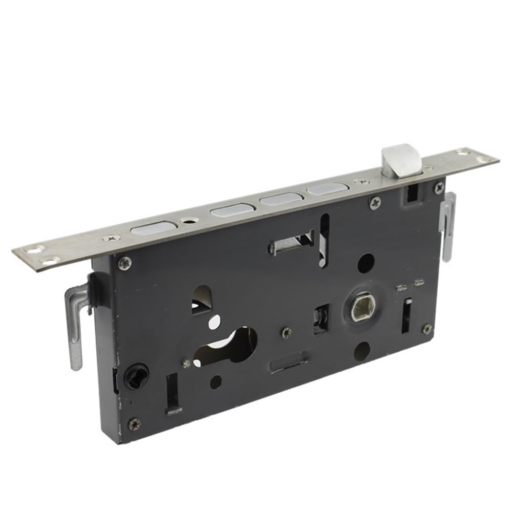 Lkfjnhepf With Hook Door Lock Gearbox Security Anti-Theft Door Lock Body Indoor Bedroom Living Room Mechanical Vintage Mortise Fittings Size 60-68(With Hook)