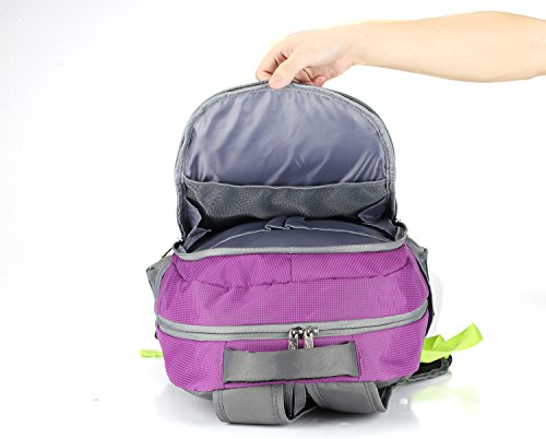 Bipra 15.6 Inch Laptop Bag Backpack Purple Suitable For 15.6 Inch Laptops, Netbook Computers, With Pockets #TOP5