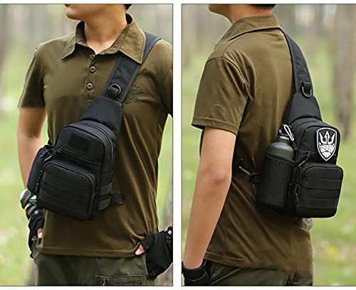 Mochila Táctica Sling NuCamper Verde para Hombre miniatura 7