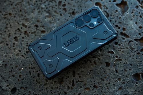 Image of Urban Armor Gear UAG Pathfinder Rugged Featherlight Shockproof Protective Case Designed for Galaxy S25 Ultra 5G (2025), Magnetic Charging Compatible - Black