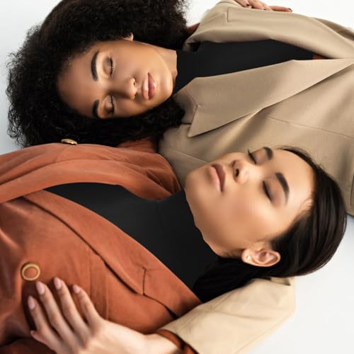 Image of Cutecrop Turtleneck Dickey Extra Large Fake Collar Detachable Dickey Collar Half Mock Turtleneck for Men Women