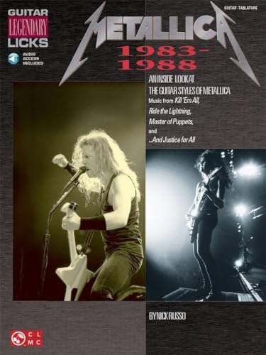 Metallica - Legendary Licks 1983-1988 (Guitar Legendary Licks)