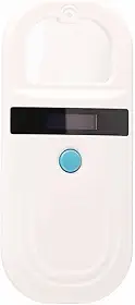 Varredor Etiqueta do Animal de Estimação Com Alarme Baixa Potência, Varredor Recarregável do Microchip de Usb para a Exposição Legível Luz Solar, Leitor Microchip Emid