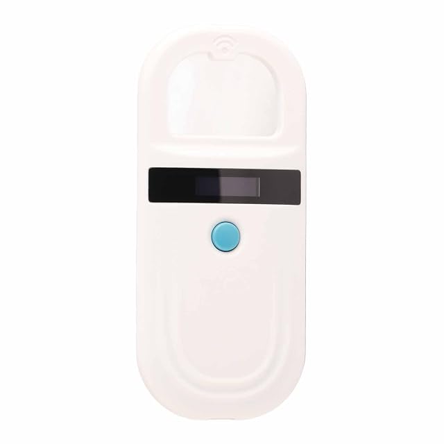 Foto 3 de 8 de Lector de chips RFID, Escáner de chips de identificación para mascotas con pantalla OLED de alto brillo…