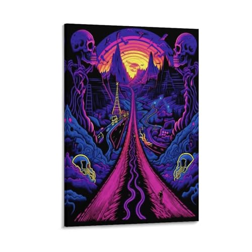 Forêt sauvage1 toile murale 30x45cm pour décoration de chambre