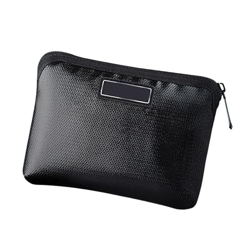 Tofficu 1Pc Double Sided Fireproof Battery Pouch Storage Bag for Files and Cellphones Material Versatile Use for Home and Office