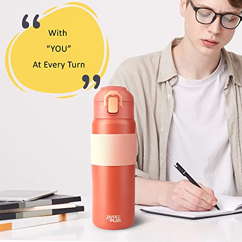 Image of Jaypee Plus Polar Stainless Steel Insualted 700ML Sipper Bottle Orange