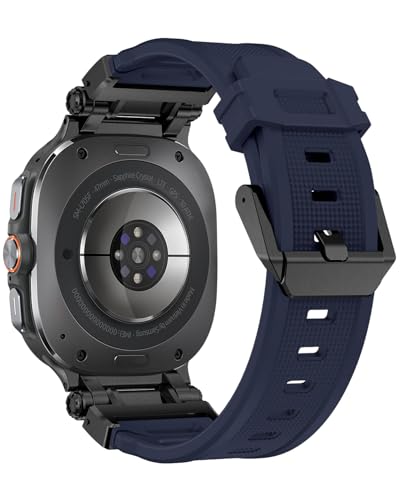 Tactical-Silicone-Band-Compatible-with-Samsung-Galaxy-Watch-Ultra-Bands-47mm-Rugged-Sport-Strap-with-Sturdy-Metal-Connector-for-Samsung-Watch-7-Ultra-47mm-2024-Men-Women 41zEgmkleqL