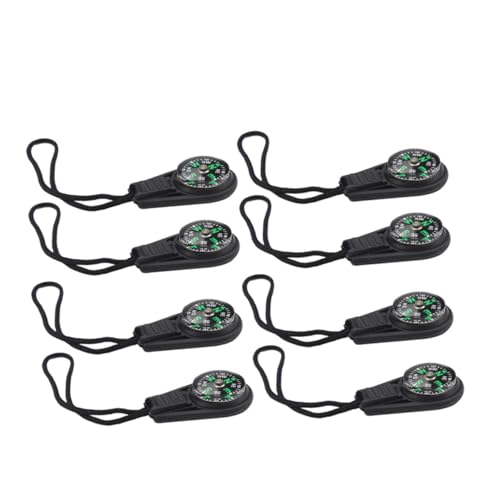Brújula mini de supervivencia con llavero POPETPOP miniatura 1