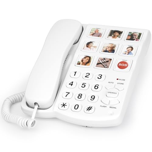 Téléphone fixe pour personnes âgées : ne manquez plus aucun appel grâce à la sonnerie forte