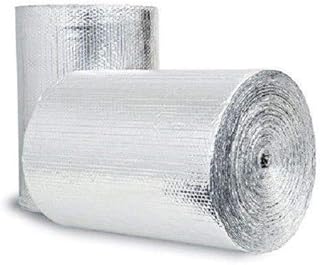 Double Bubble Reflective Foil Insulation: (4 X 50 Ft Roll) Industrial Strength, Commercial Grade, No Tear, Radiant Barrier Wrap for Weatherproofing Attics, Windows, Garages, RV's, Ducts & More!