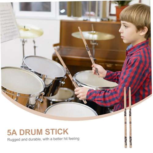 Par de baquetas de madera para percusión 40.6 cm miniatura 3