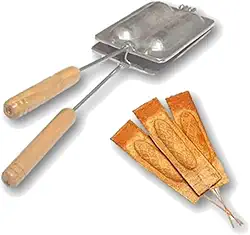 Forma Crepeira De Fogão Para Crepe Suiço Alumínio Resistente