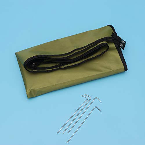 Tapete de praia para acampamento BESPORTBLE para ambientes externos à prova d'água com prendedores