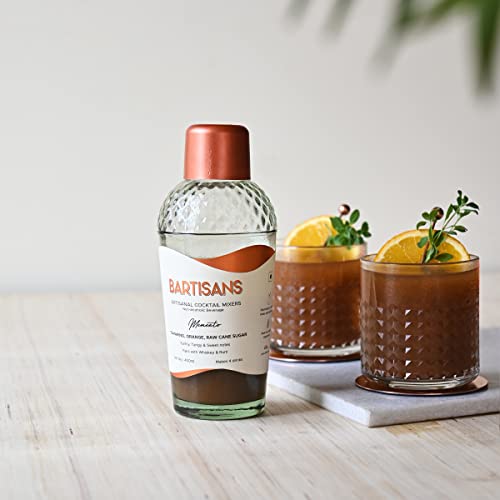 Image of Bartisans Memento Tamarind & Orange Cocktail Mixer 400ml, Alcohol pairing for drinks Whiskey Rum Gin Vodka, Amazing replacement for Tonic Water Fruit Juice Ginger Ale Mojito Syrup Soda Cranberry