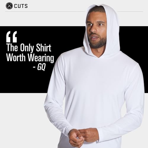 Clothing Men's Premium AO Casual Hooded Long Sleeve Shirt | Classic Curve Hem | PYCA Pro Soft Fabric 5