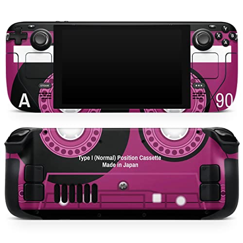 Design Skinz - Compatible with Steam Deck - Skin Decal Protective Scratch-Resistant Removable Vinyl Wrap Cover - Retro Cassette Tape V10