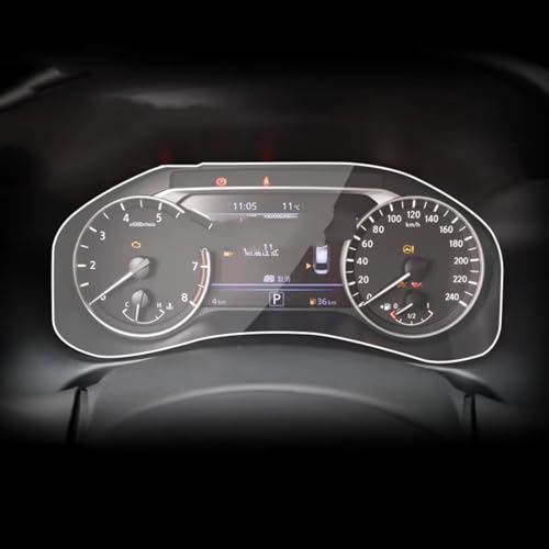 Protection d'écran pour Voiture Teana 2021-2023 - Membrane de bord finition premium cristal