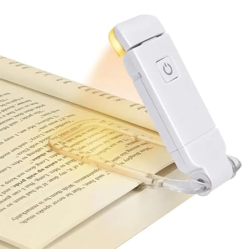 Luz de Leitura para Livro, Lanterna para Leitura de Livros, Adjus...
