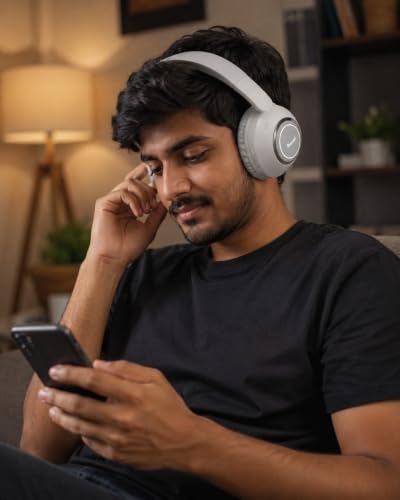 Image of RASSFOAT X7 RGB Wireless Headphones - Powerful Sound, 30H Playtime & Stunning 7-Color RGB Lights. Foldable, Comfortable, and Perfect for Music, Gaming, Movies & Calls-Anywhere, Anytime.