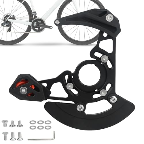 Generico Tensor de cadena – Estabilizador de asistencia para casete | Guía para la cadena de la bicicleta, para ciclismo en terreno irregular, aparcamiento, carretera, calle, ciudad, competición y
