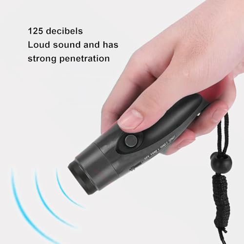 Silbato electrónico banapoy con 3 sonidos y batería integrada miniatura 5