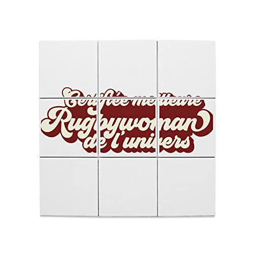 Carreaux céramique rugby à installer dans votre salon ou bureau de passionné de sport