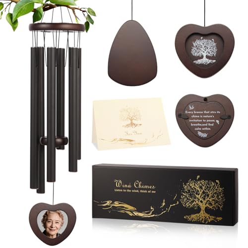 Memorial Wind Chime for Loss of Loved One, Sympathy Gift