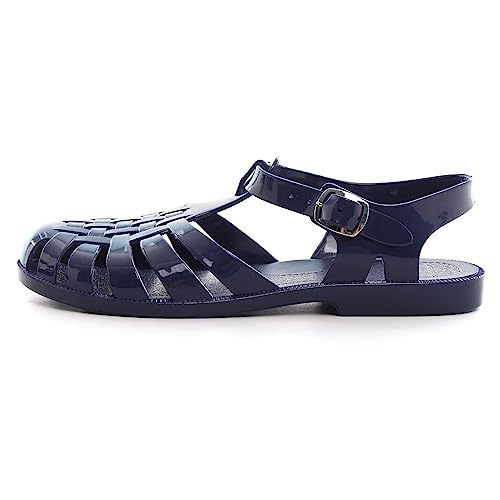 Image of Hee grand Crystal Jelly Heel Sandals for Women Summer Beach Jelly Shoes