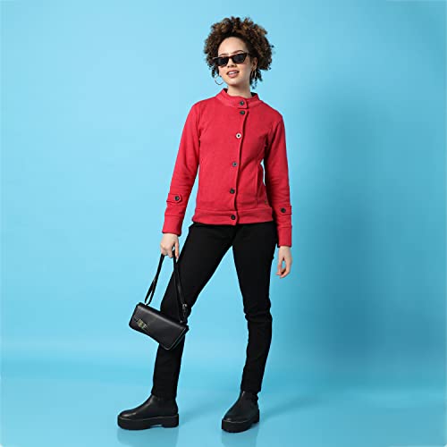 Image of Women's Cotton Jacket Relaxed Fit For Casual Wear | Full Sleeve | Stylish Wear Cotton Jacket Crafted With Comfort Fit And High Performance For Everyday Wear