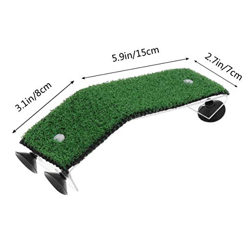 VILLCASE Tartaruga Rampa-Tartaruga Basking Plataforma-Aquário Tanque de Tartaruga Plataforma de Esca