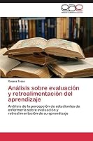 Analisis Sobre Evaluacion y Retroalimentacion del Aprendizaje 3659088102 Book Cover