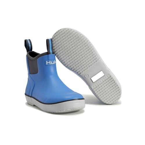 HUK Unisex-Child Rogue Wave Shoe, High-Performance Fishing & Deck Boot for Youth Rain