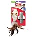 KONG Feather Mouse Catnip Toy (Colors vary)