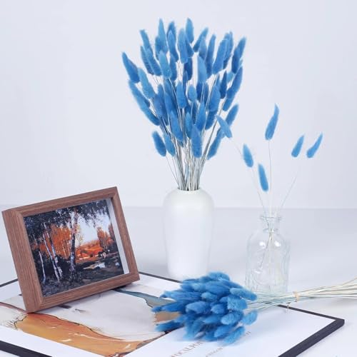 Pampas Grass Decor Tall, 120 piezas flores secas miniatura 5