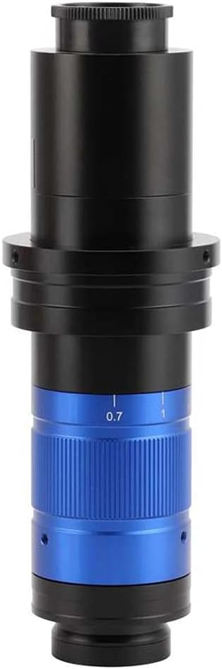 35X-278X Monocular Microscope Lens Accessory 0.7X-5.6X Continuously Adjustment Microscope Lens