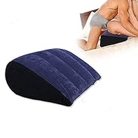 Algopix Similar Product 16 - KIPETTO Inflatable Triangle Pillow PVC