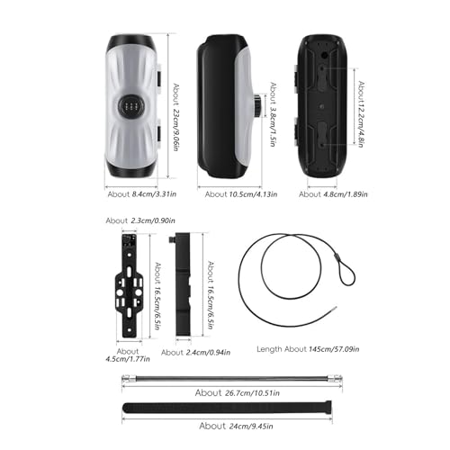 Boîte verrouillée pour vélo avec sac portable à code antivol - 5