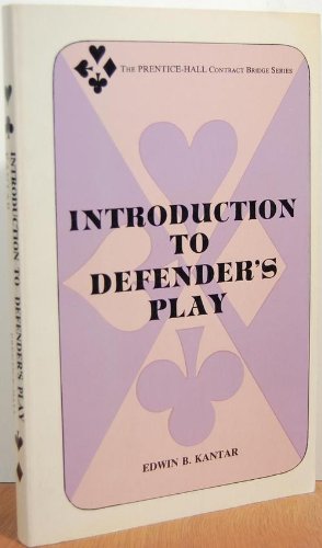 Introduction to defender's play, ([The Alvin La... B0006BU9GS Book Cover