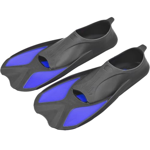 Aletas de natación cortas - Aletas de natación cortas, Aletas de buceo ligeras | Aletas de natación cortas ligeras, Aletas de entrenamiento Natación para adultos para hombres y mujeres Adult