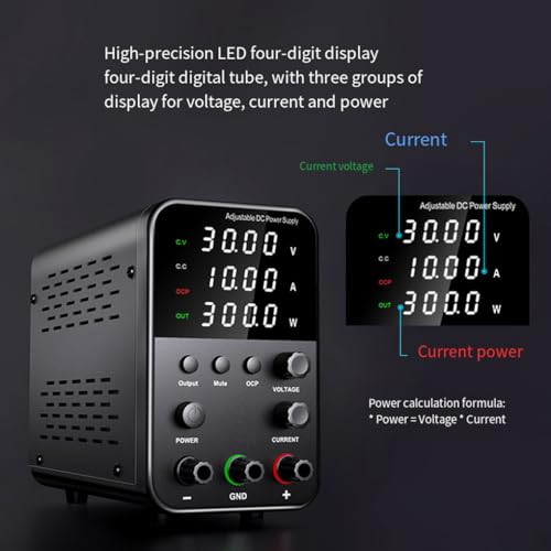 Alimentation CC de comptoir tension courant réglables 120V affichage LED - 4