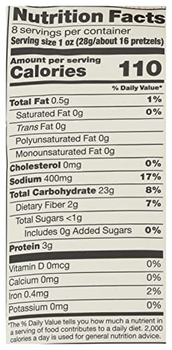 Image of 365 by Whole Foods Market, Organic Mini Pretzel Twists, 8 Ounce (Pack of 3)