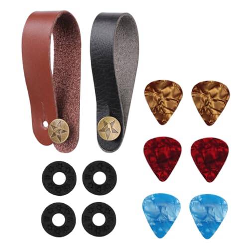ifundom 1Set Ukulele Picks Guitar Headstock Strap Accessories Durable Practical Ukulele Supplies for Guitar Lovers Efficient present for Daily Use