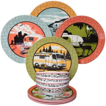 Camp Casual (CC-001) 12-Piece Dish Set