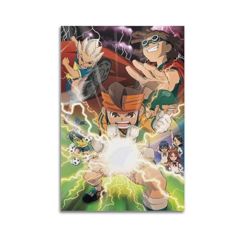 TULAOJI Inazuma Eleven - Póster de anime, lienzo decorativo para pared, sala de estar, dormitorio, pósteres, pintura, 30 x 45 cm