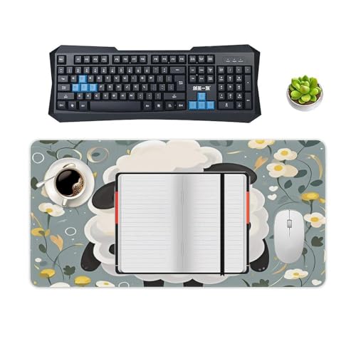 Mouse Pad grande de goma antideslizante 60x30 cm miniatura 4