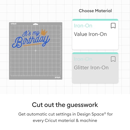 Cricut® Value Iron-On, Rainbow Sampler - 12 in x 3 ft (10 ct)- HTV Heat Transfer Vinyl - Image 6